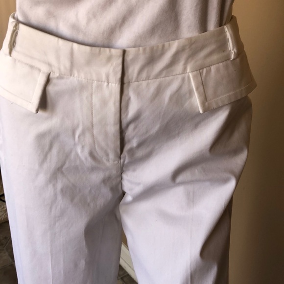 Kate Spade off white cotton trousers - Picture 2 of 7